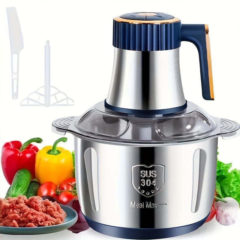 Fast Stainless Steel Food Chopper & Meat Grinder - Fesara