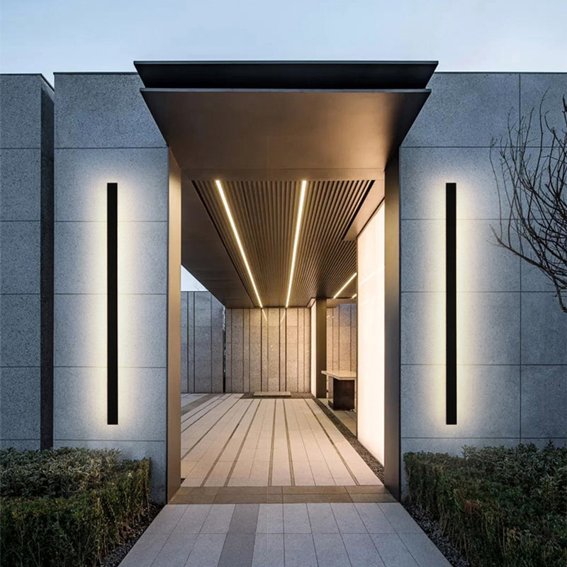 Weatherproof Outdoor LED Wall Lamp – Sleek Contemporary Style - Fesara