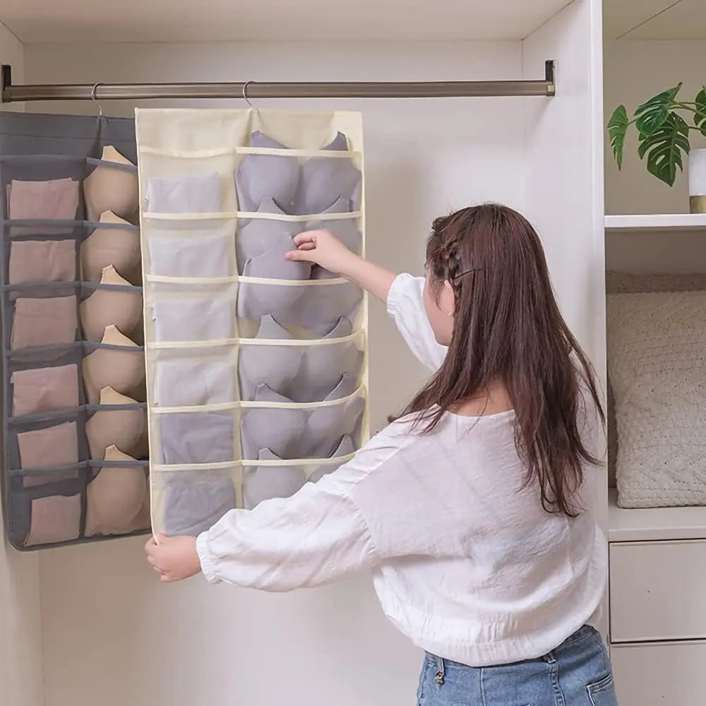 Compact Closet Organizer System