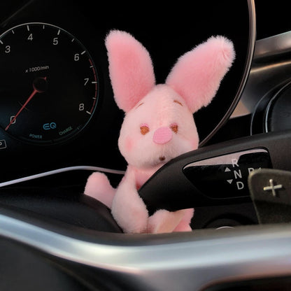Cute Car Dog Figurine Decoration