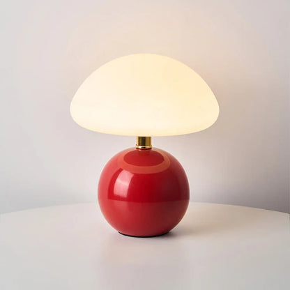 Simple Vintage Fungi Desk Lamp Soft Dimmable Glow