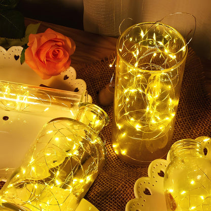 Waterproof Solar String Lights for Yard and Patio