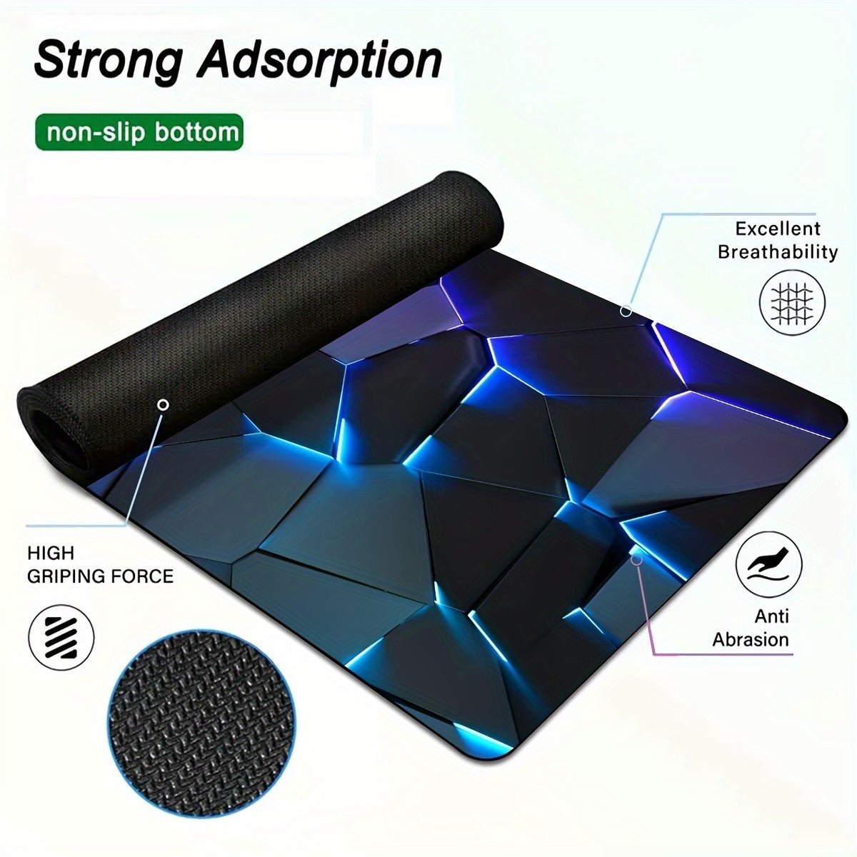 Pro Gaming Mouse Mat - Durable, Non-Slip & Easy Clean