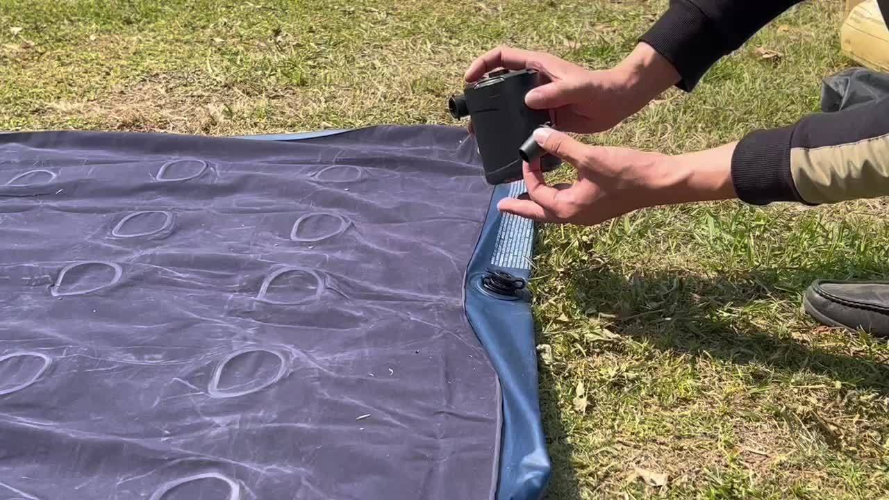 Portable USB Air Pump for Inflatable Mattresses & Camping