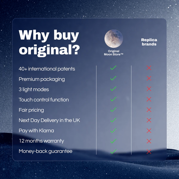 Soothing MoonGlow Table Lamp