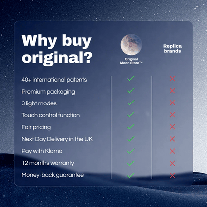 Soothing MoonGlow Table Lamp