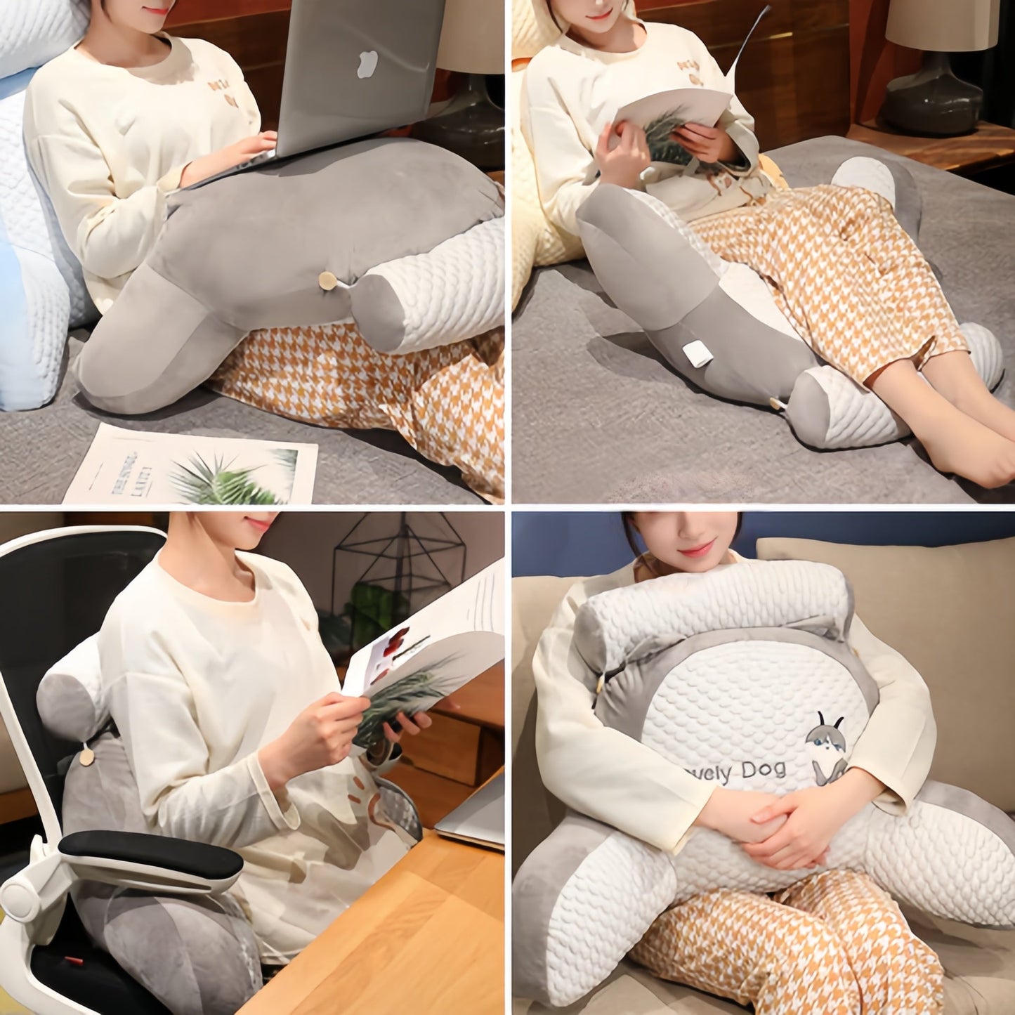 Comfortable Back Support Massage Cushion
