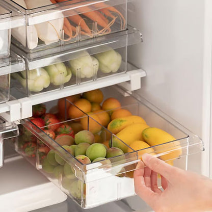 Organized Fridge Storage for More Space