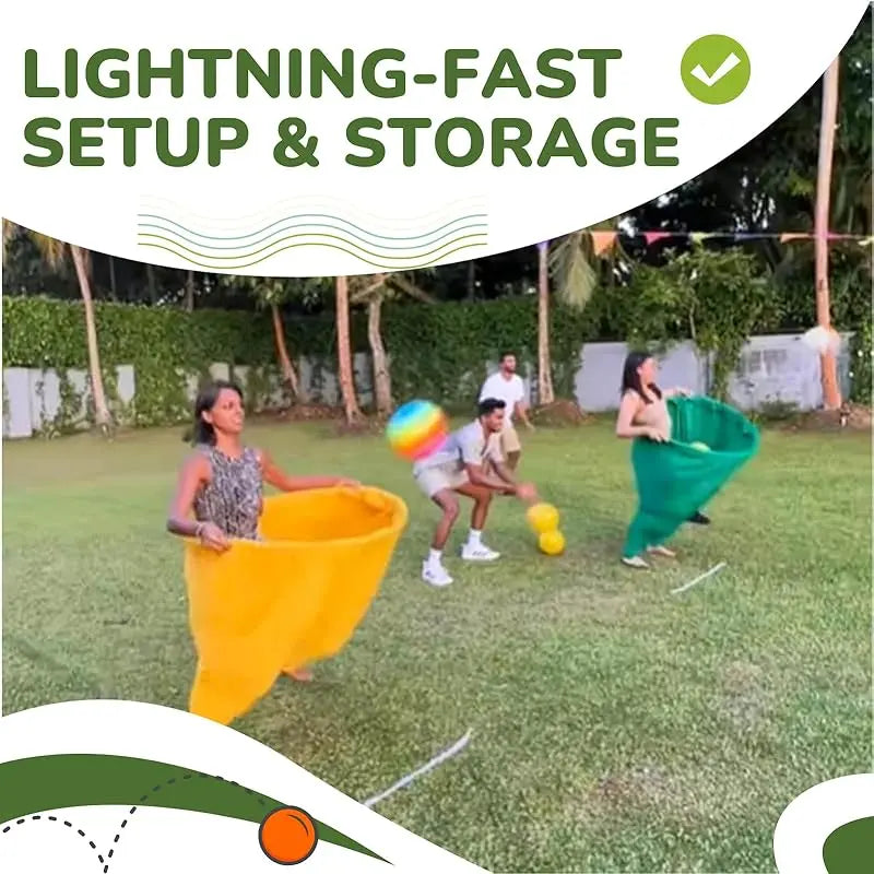 Bouncy Ball Toss Game Fun for Kids and Families