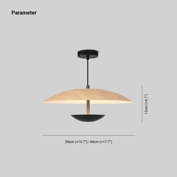 Stylish Pendant Light Modern Dual Tone 35/45cm