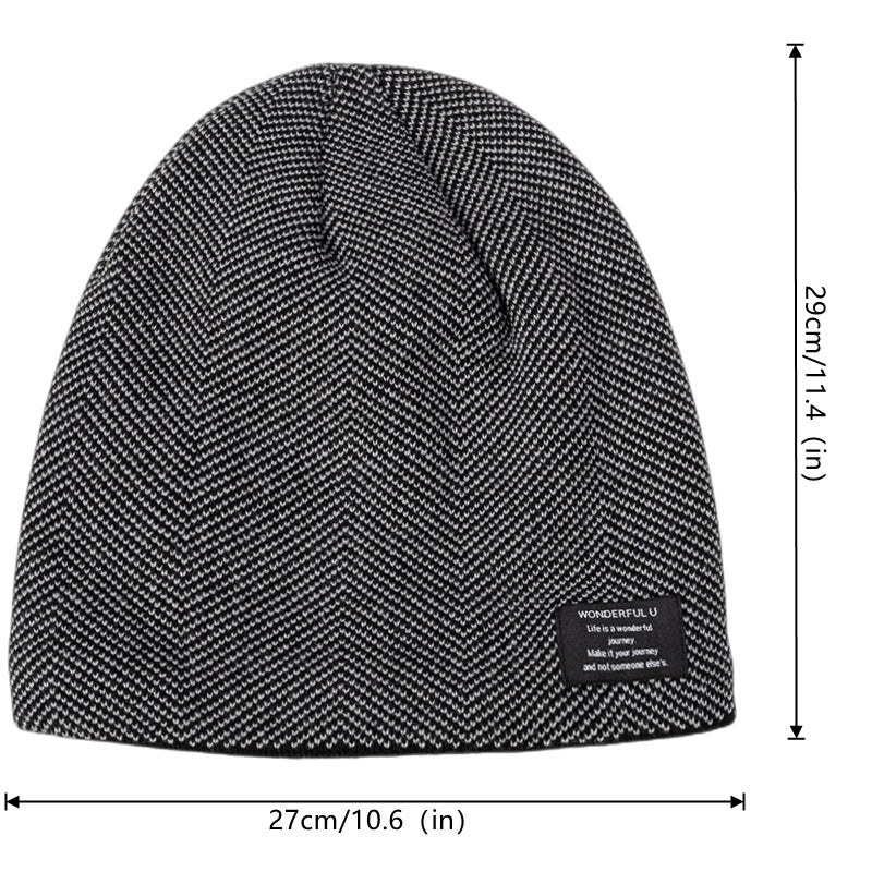 Warm Fleece Beanie Winter Hat