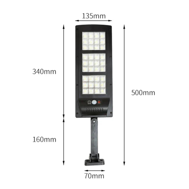 Solar Powered Wireless LED Outdoor Security Light