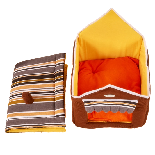 Cozy Pet Bed for Small Dogs and Cats - Fesara