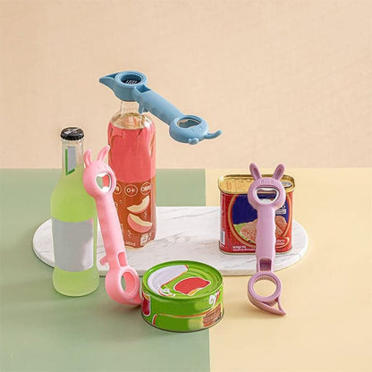 Multifunctional 4-in-1 Bottle Opener Tool