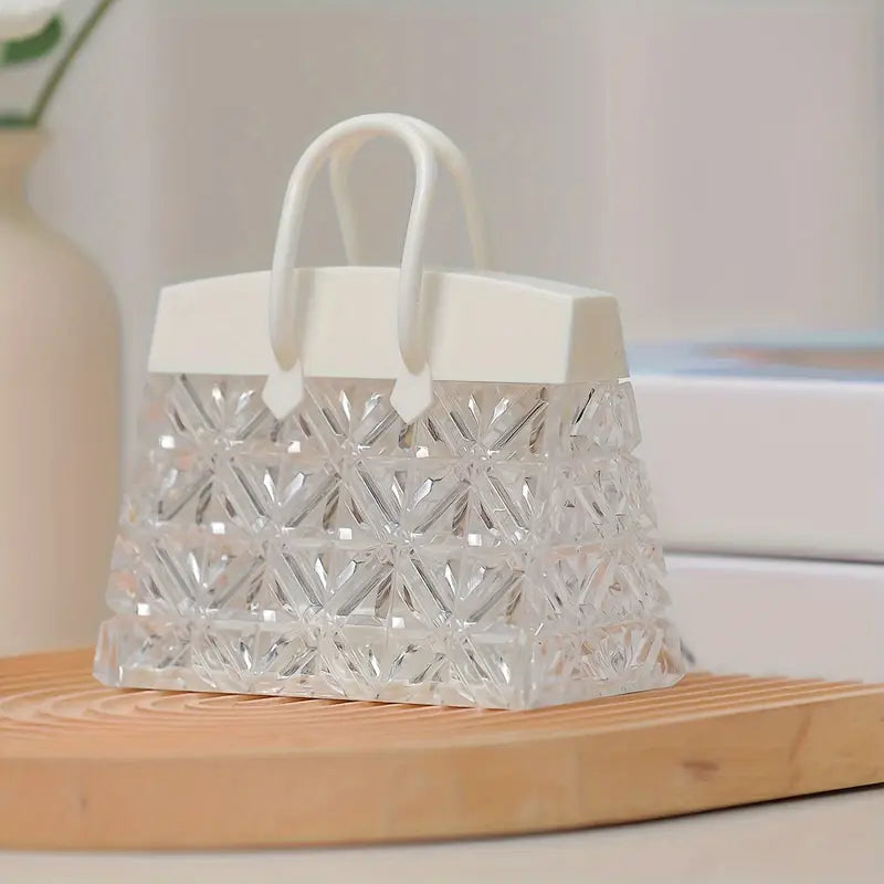 Stylish Glass Desk Lamp with Warm Soft Lighting