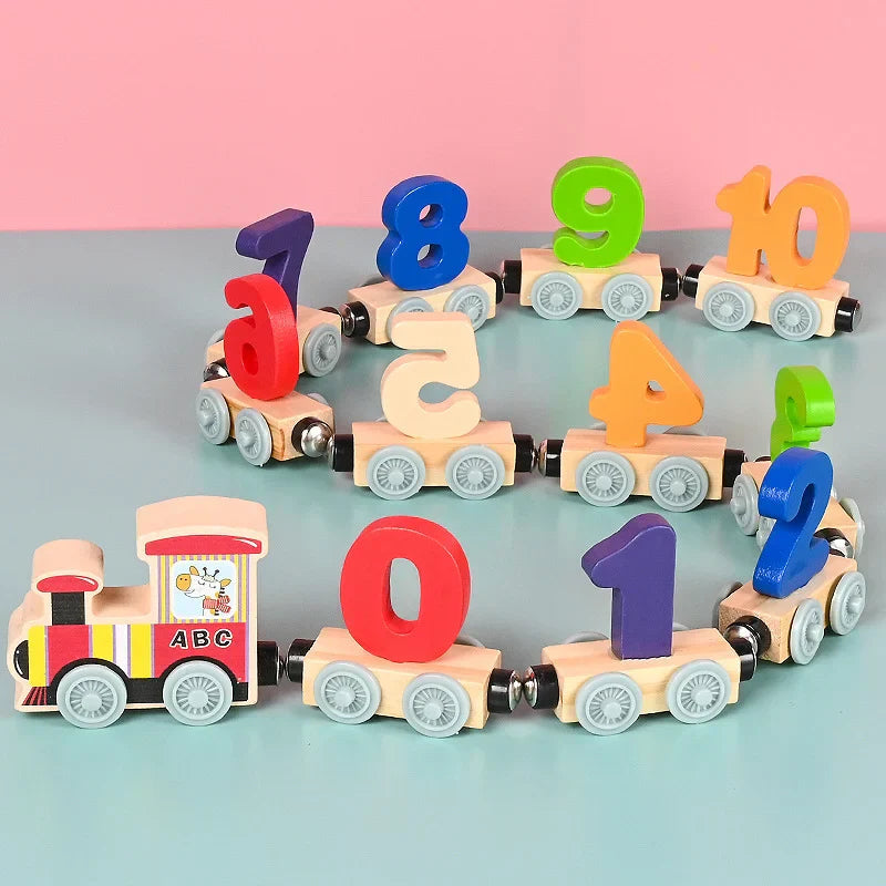 Fun Learning Number Train Toy