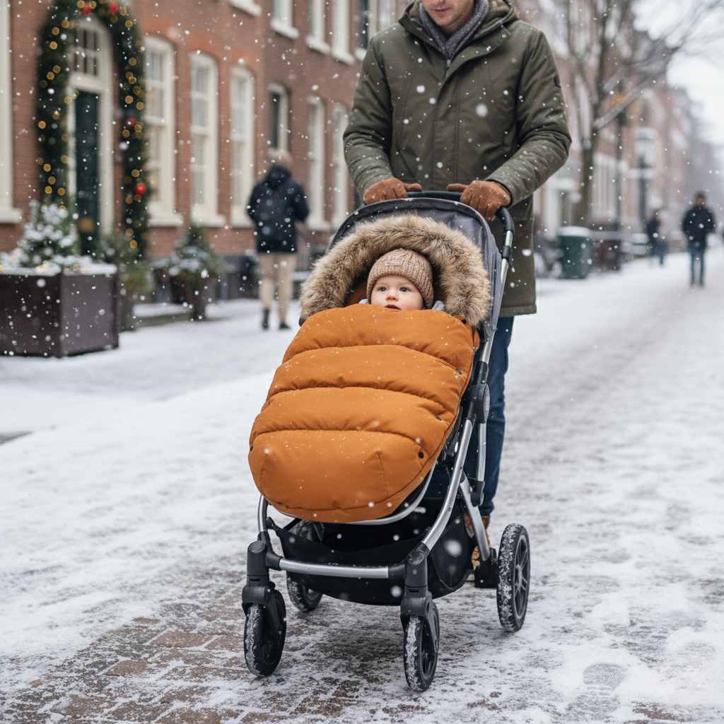 Warm Baby Stroller Footmuff for 0-24 Months