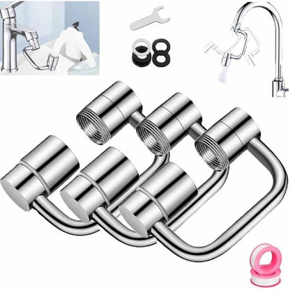 Flexible 360° Rotating Sink Faucet Extender