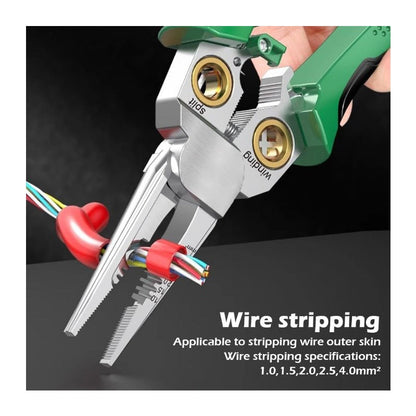 Multi-Function Wire Stripper with Voltage Tester