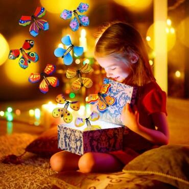 Colorful Winged Butterfly Decoration - Fesara