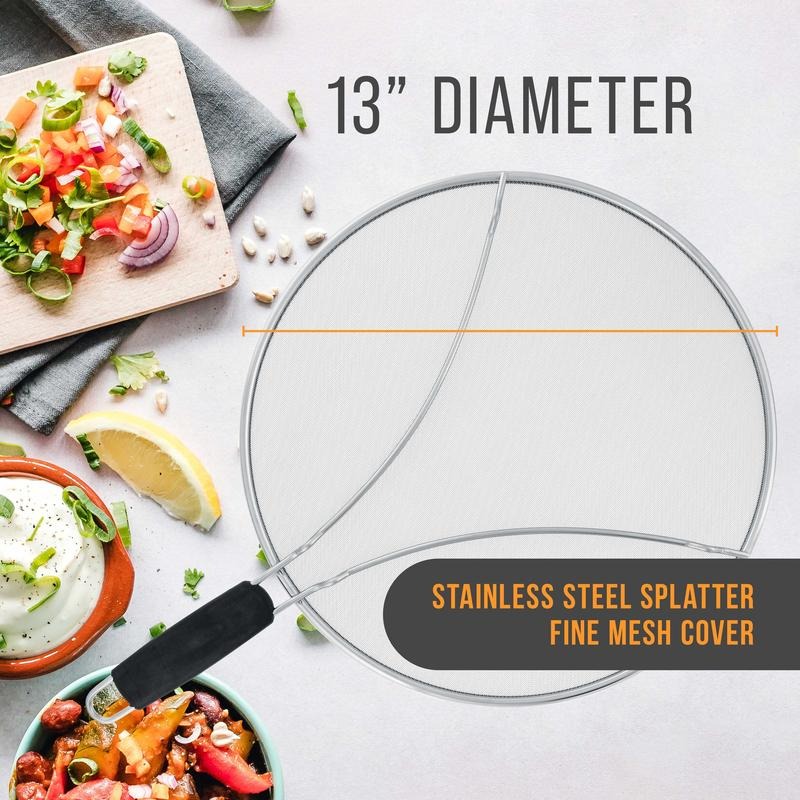 Metal Mesh Cooking Pan Guard - Fesara
