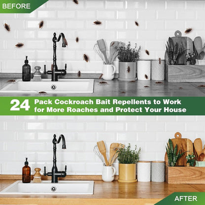 Non-Toxic Home Roach Killer Bait Discs