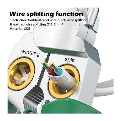 Multi-Function Wire Stripper with Voltage Tester