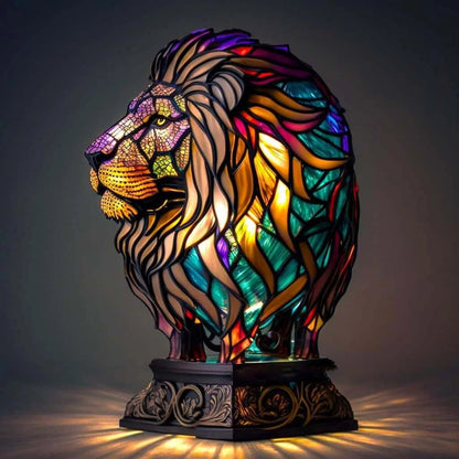 Stylish Animal Print Desk Lamp