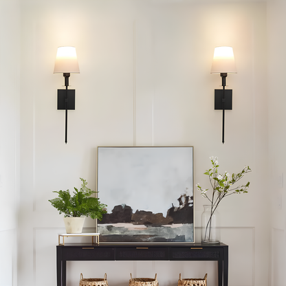 Wireless Rustic LED Wall Lamp