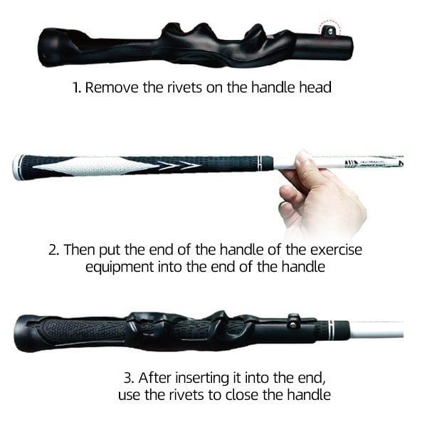 Golf Grip Trainer Aid Device