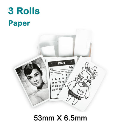 Portable Instant Photo Printer