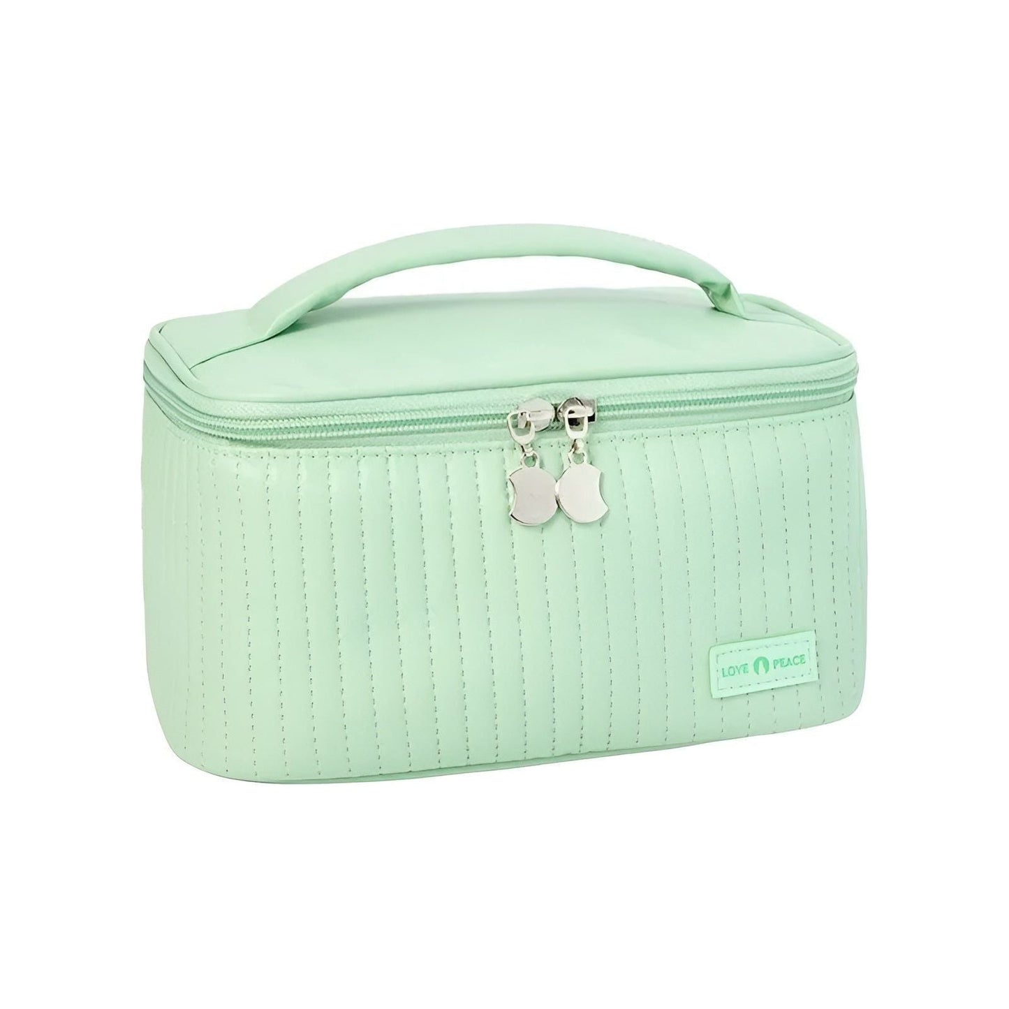 Waterproof Travel Makeup Bag with PU Leather