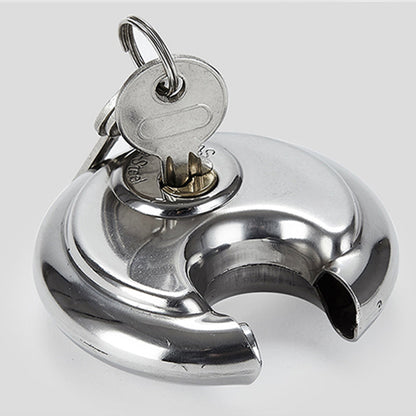 Secure Strong Stainless Steel Round Padlock