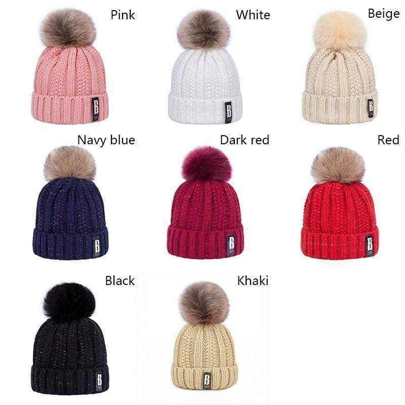 Warm Cozy Cotton Winter Beanie Hats