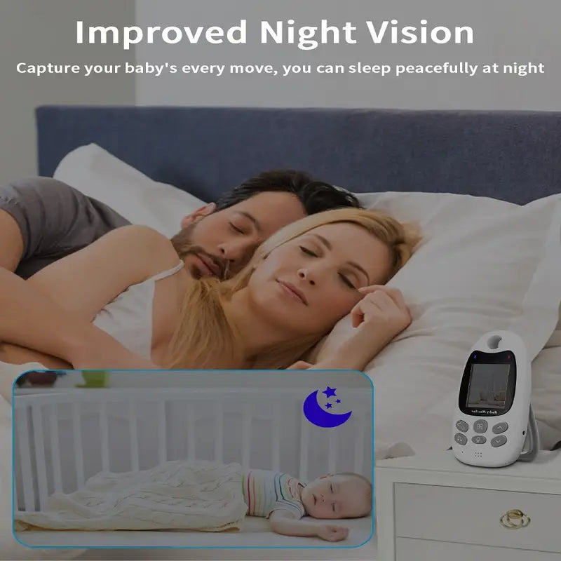 Baby Video Monitor with Night Vision and Two Way Audio
