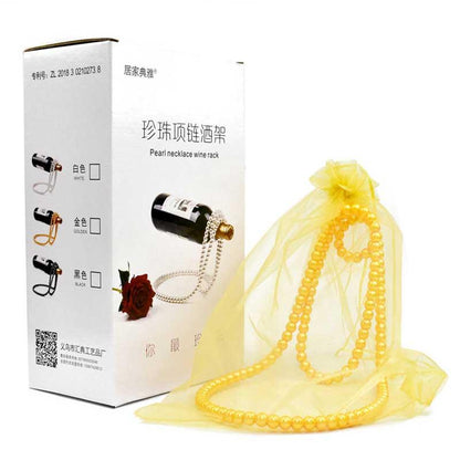 Luxurious Glass Wine Bottle Hanger Rack