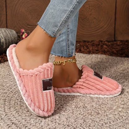 Fashionable and Warm Unisex Soft Fabric Slippers - Slippers - Wild Eye Vision
