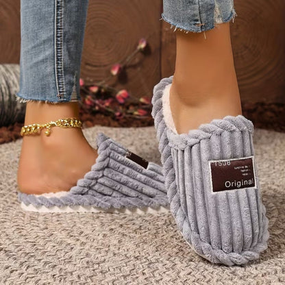 Fashionable and Warm Unisex Soft Fabric Slippers - Slippers - Wild Eye Vision