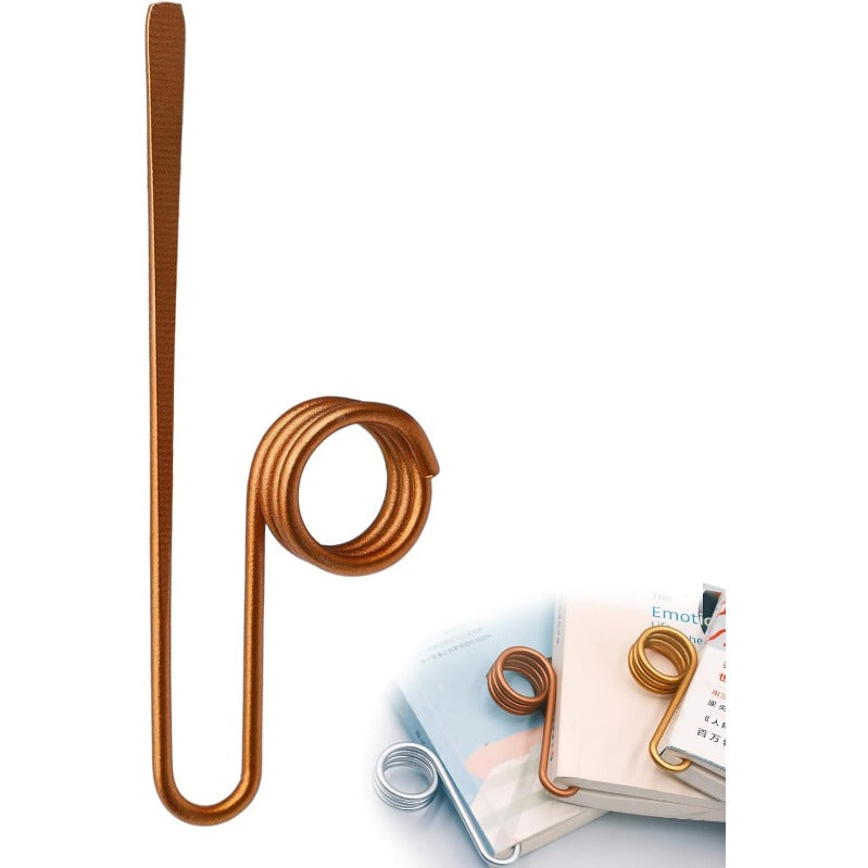 Simple Metal Bookmark Clip for Easy Reading