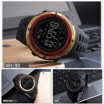 Fesara Men's Digital Fitness Tracker Watch
