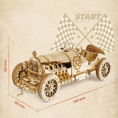 Classic Handcrafted Wooden 3D Puzzle Set