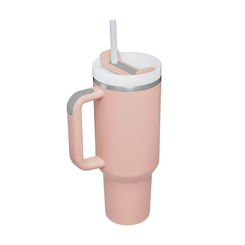 Large Thermal Coffee Cup 40oz with Lid and Straw