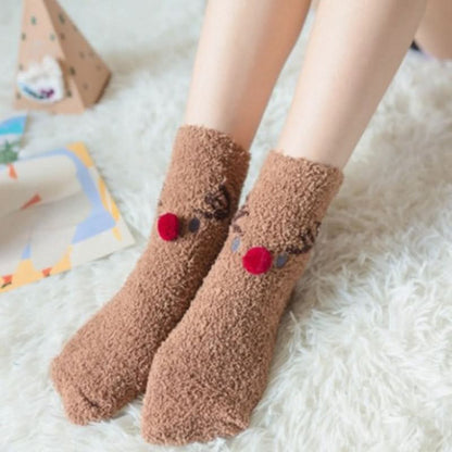 Cozy Christmas Holiday Socks