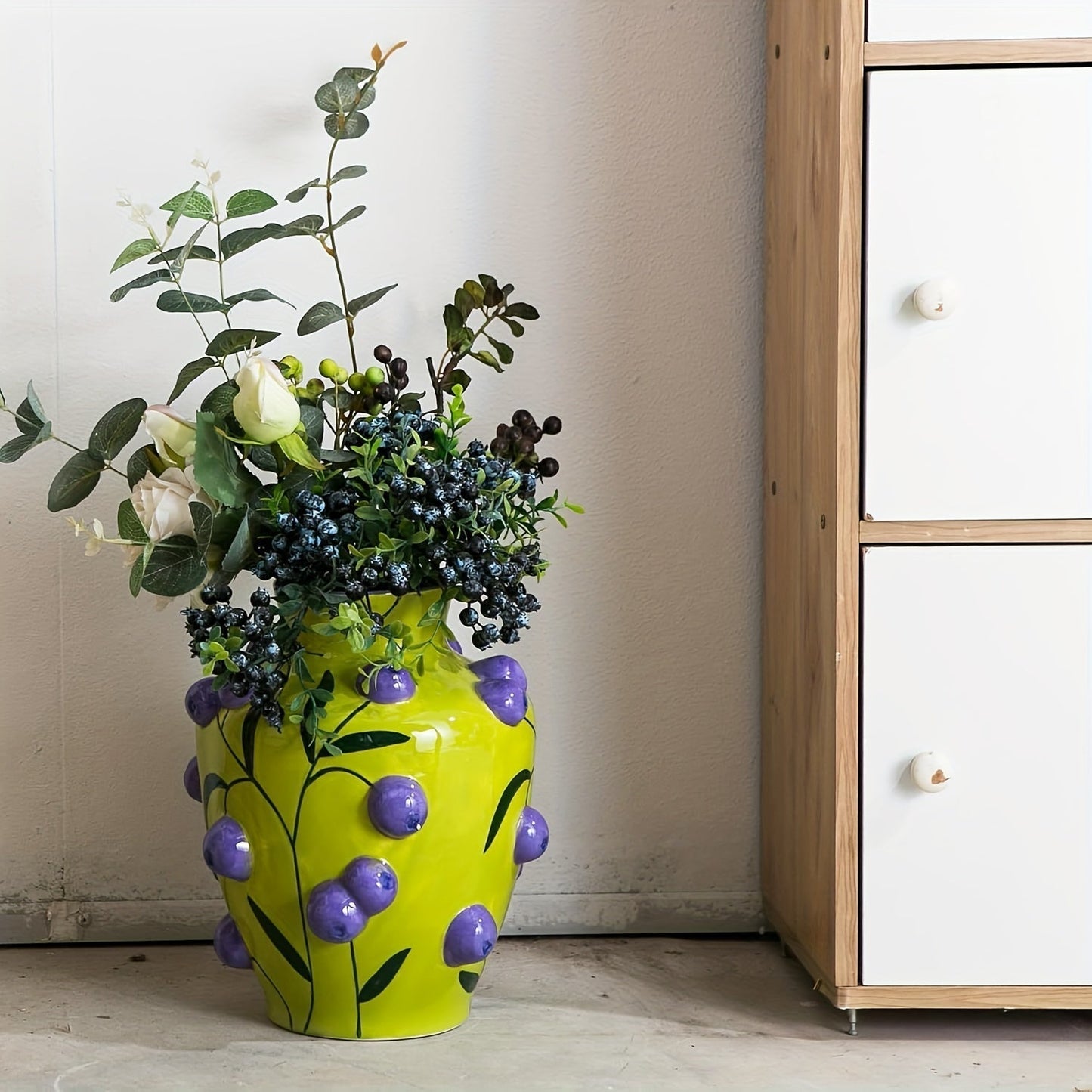Colorful Ceramic Vase – Beautiful Home Decor Accent