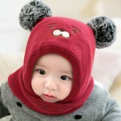 Cozy Baby Animal Hat - Soft Warm Knitted Beanie