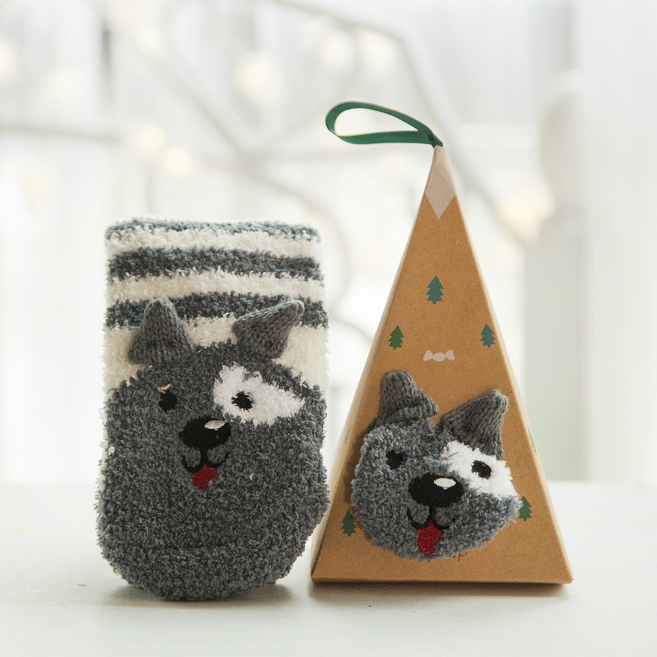 Cozy Christmas Socks Gift Set Soft Plush Design