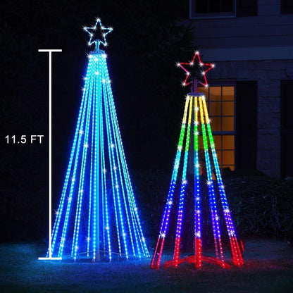 Synchronized Colorful LED Christmas Tree - Fesara