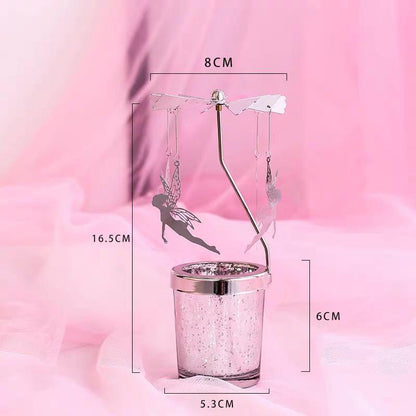 Rotating Metal Candle Holders