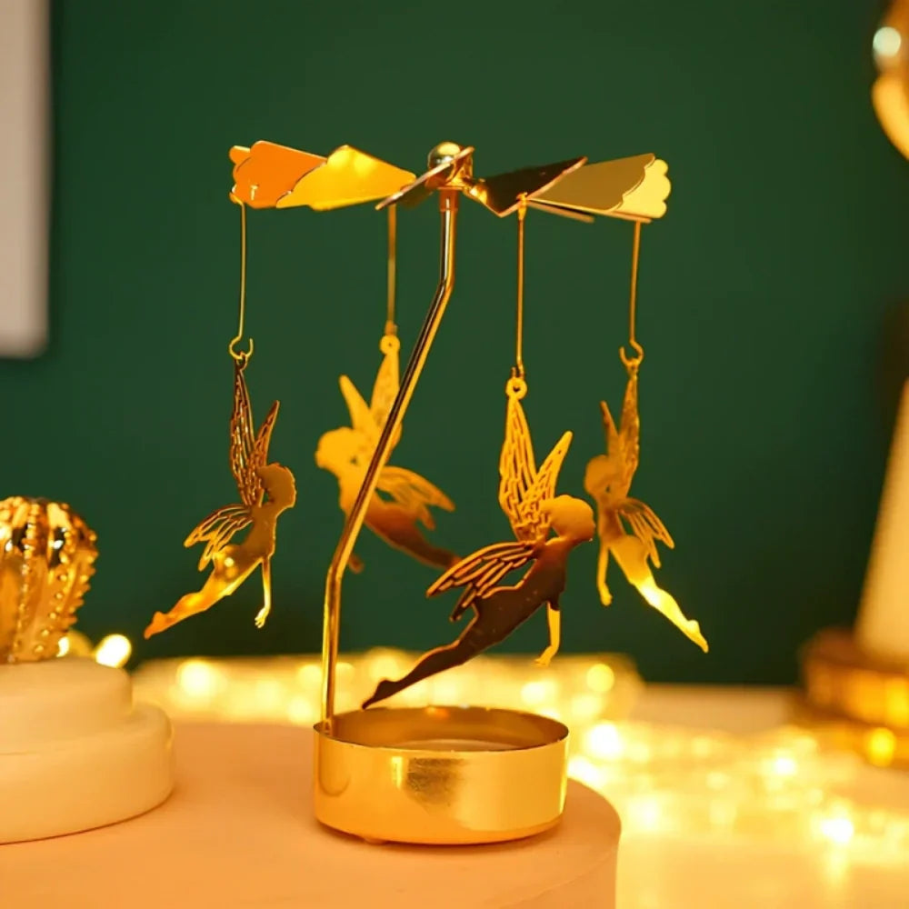 Rotating Candle Display Holder