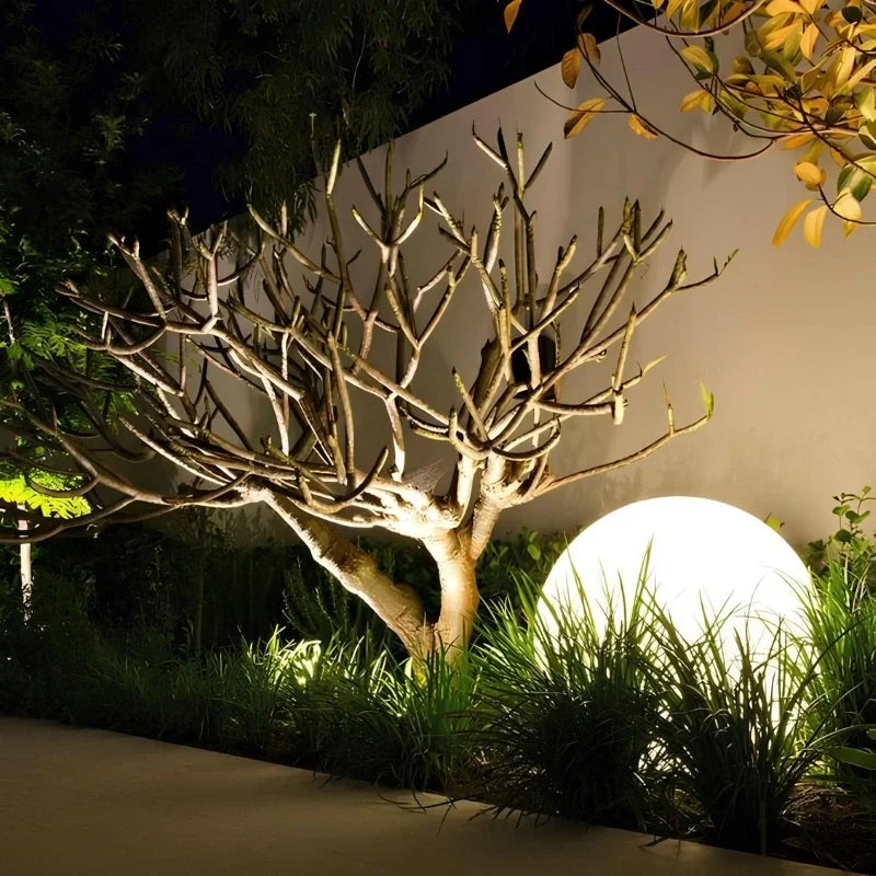Colorful Outdoor Solar LED Globe Light